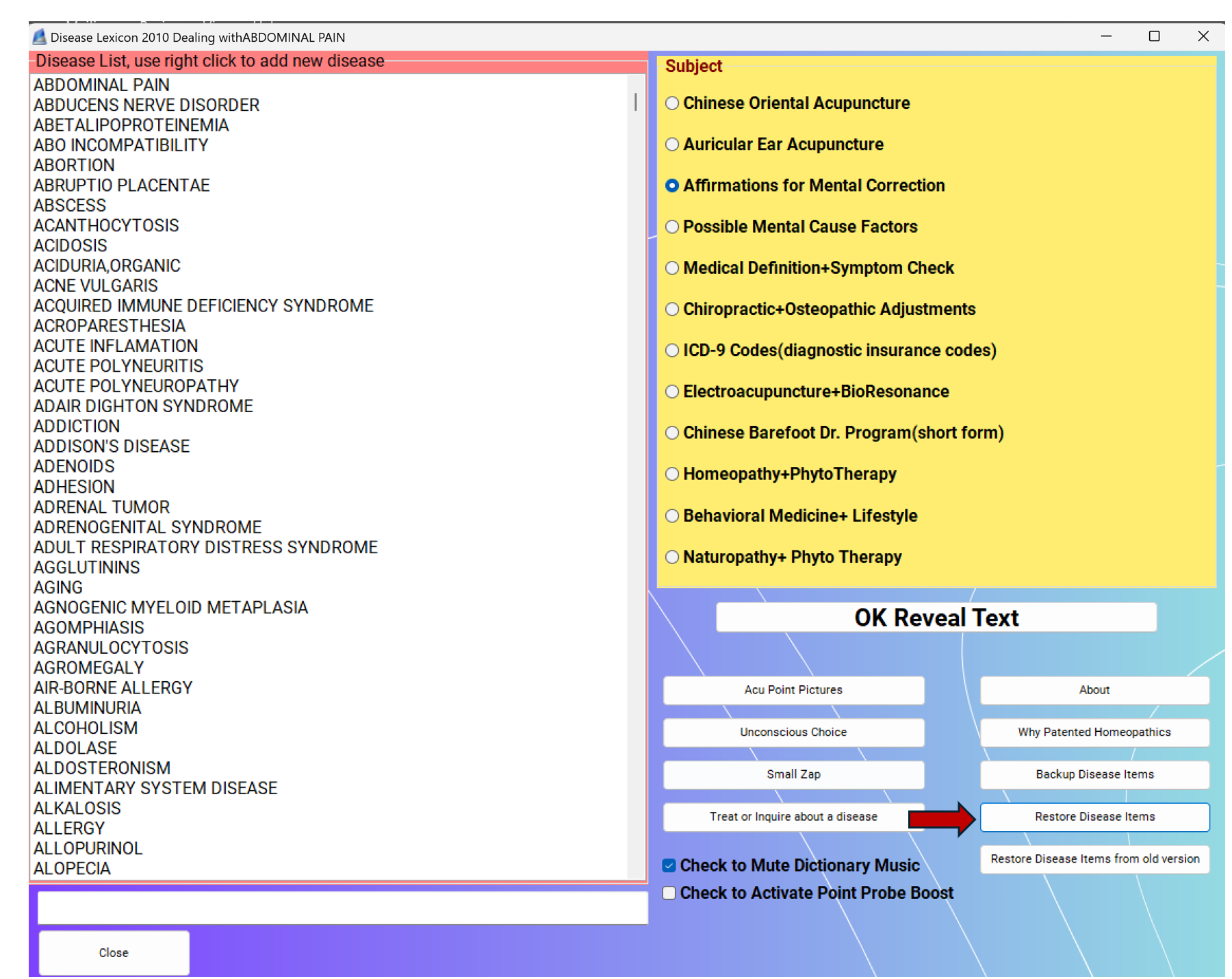 how-do-i-restore-my-own-added-disease-dictionary-items-qx-world